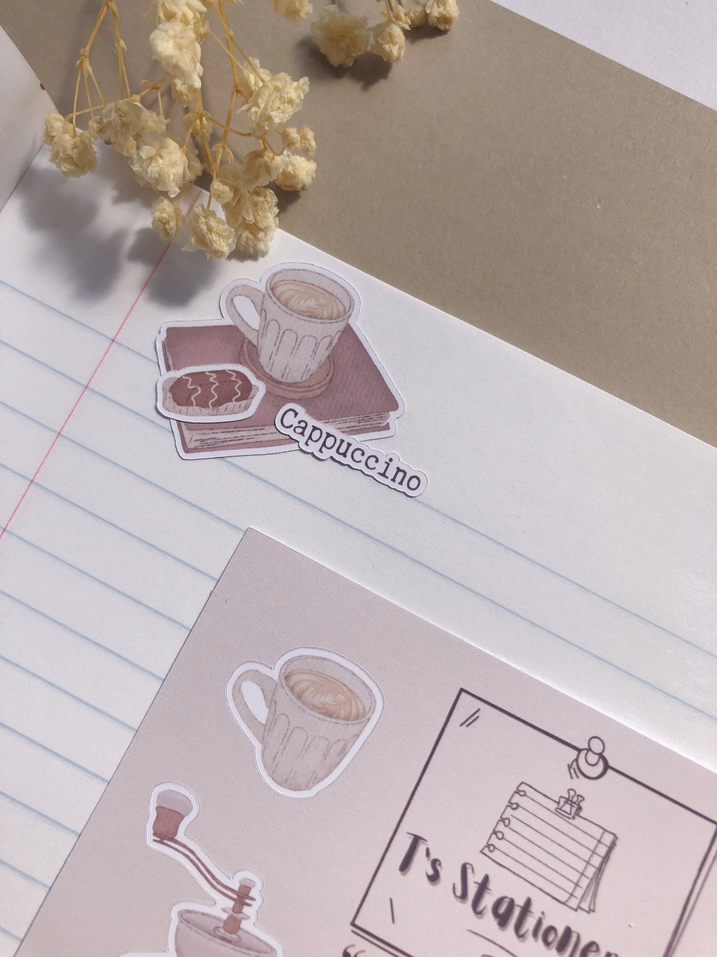 "Coffee"  Sticker Sheet