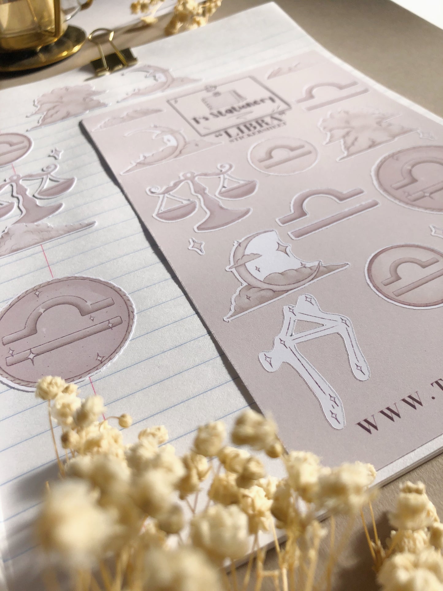 "Libra" Sticker Sheet