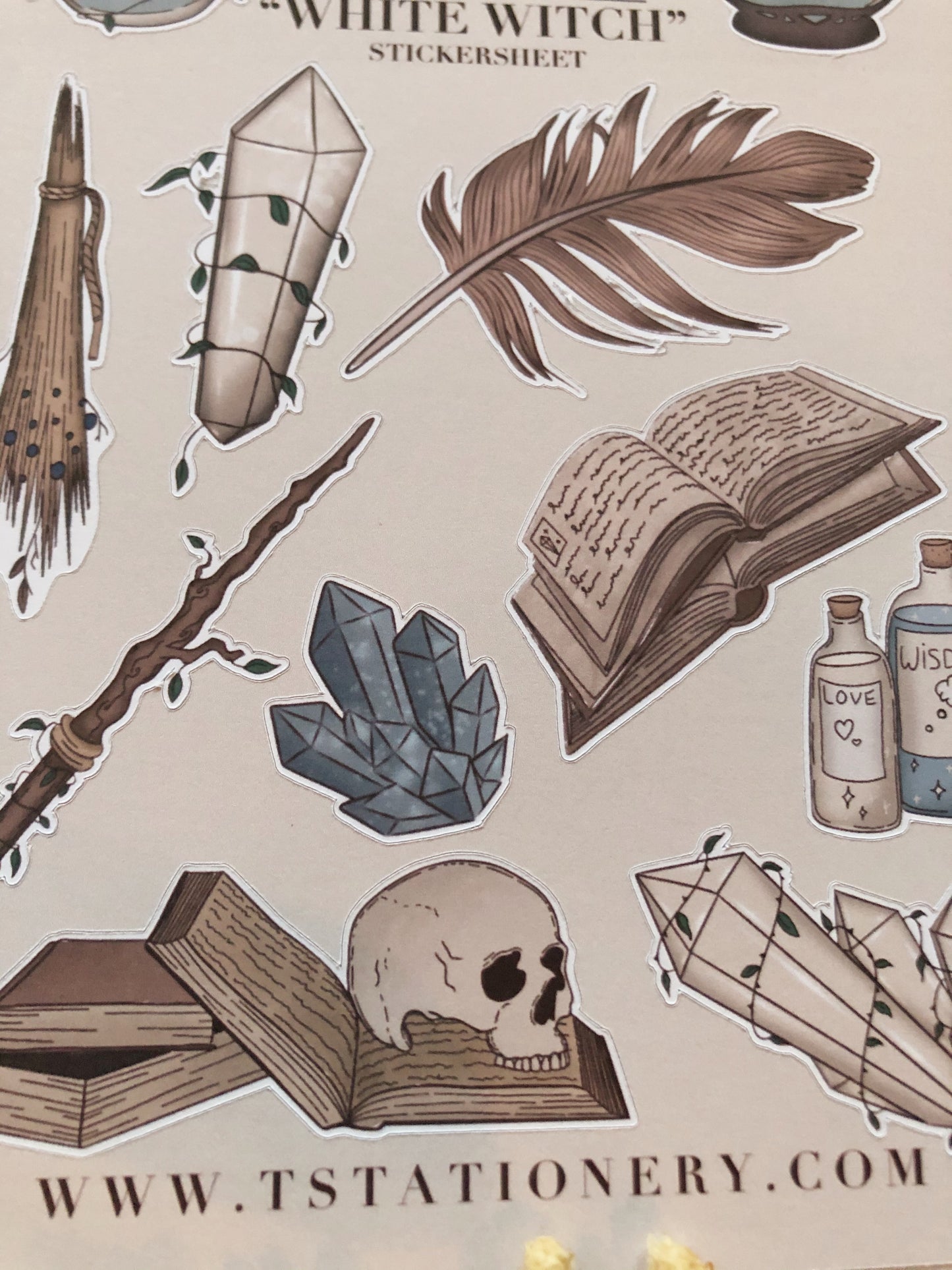 "White Witch" Sticker Sheet