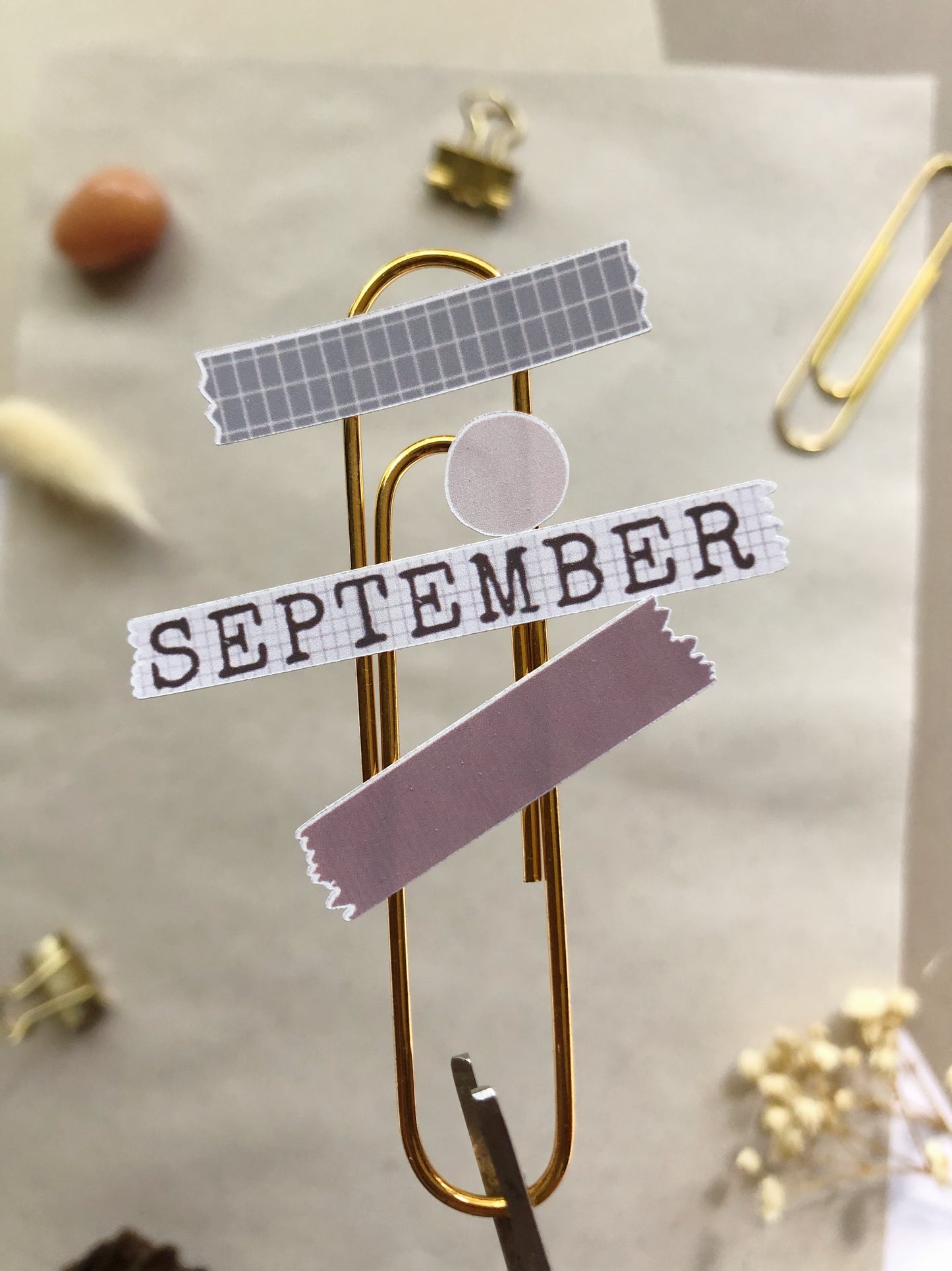 "Monthly Planner Kit 1" Sticker Sheet