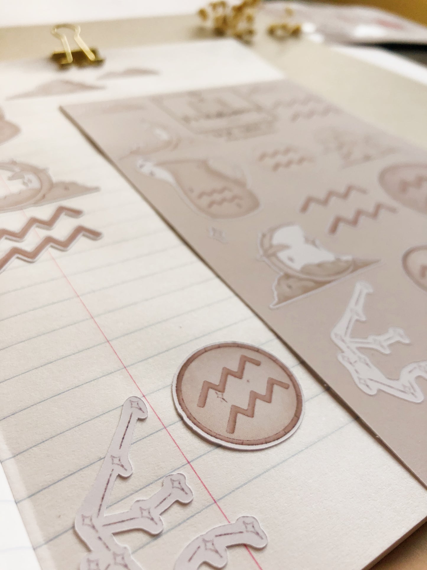 "Aquarius" Sticker Sheet