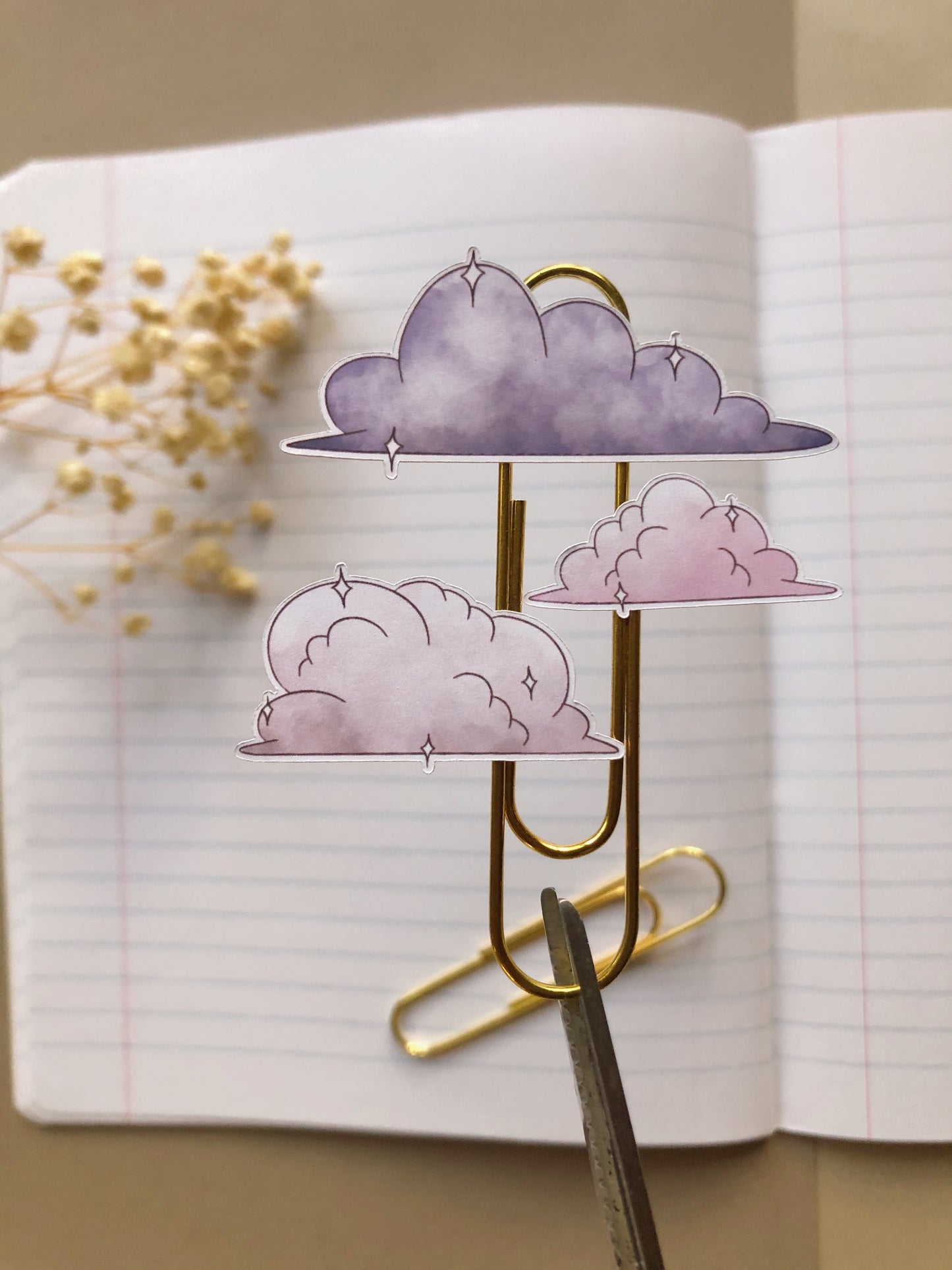 "Dreamy Clouds" Sticker Sheet