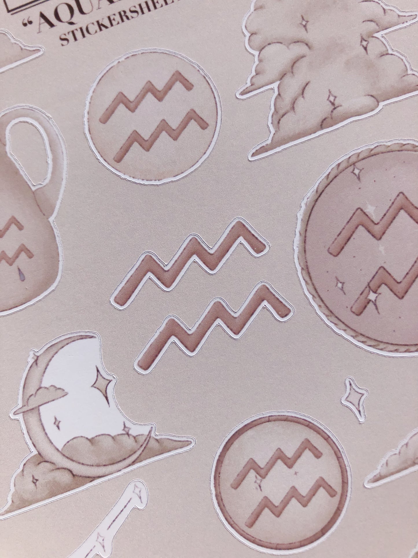 "Aquarius" Sticker Sheet