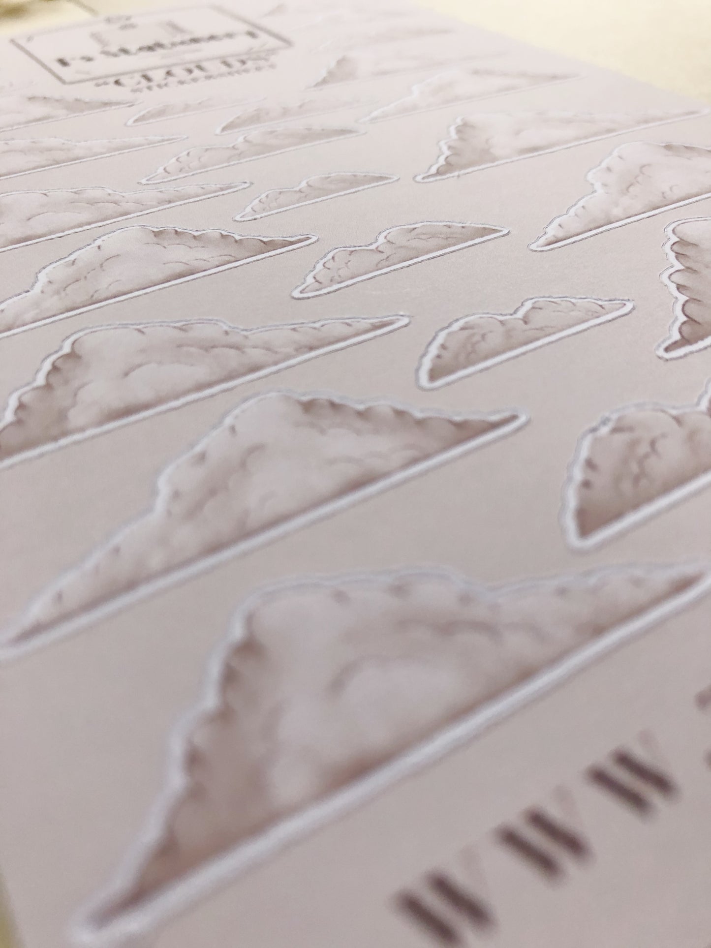 "Clouds"  Sticker Sheet