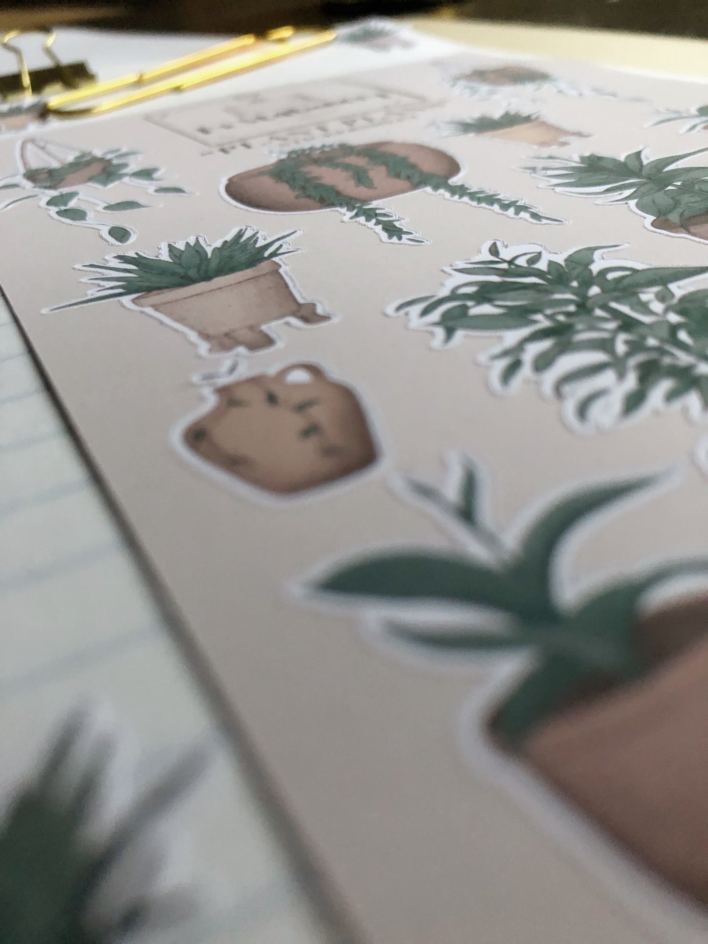 "Plant Plans" Sticker Sheet