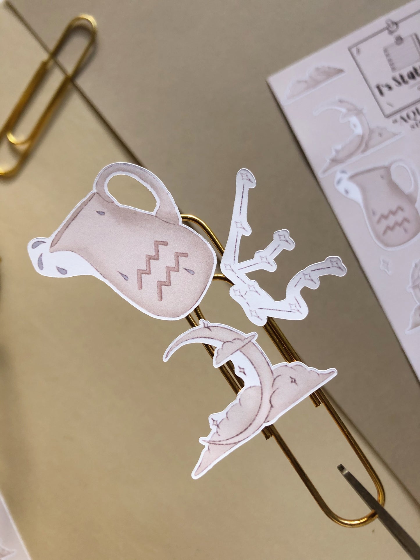 "Aquarius" Sticker Sheet