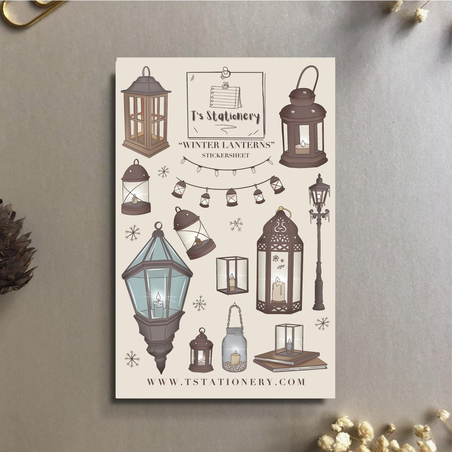 "Winter Lanterns"