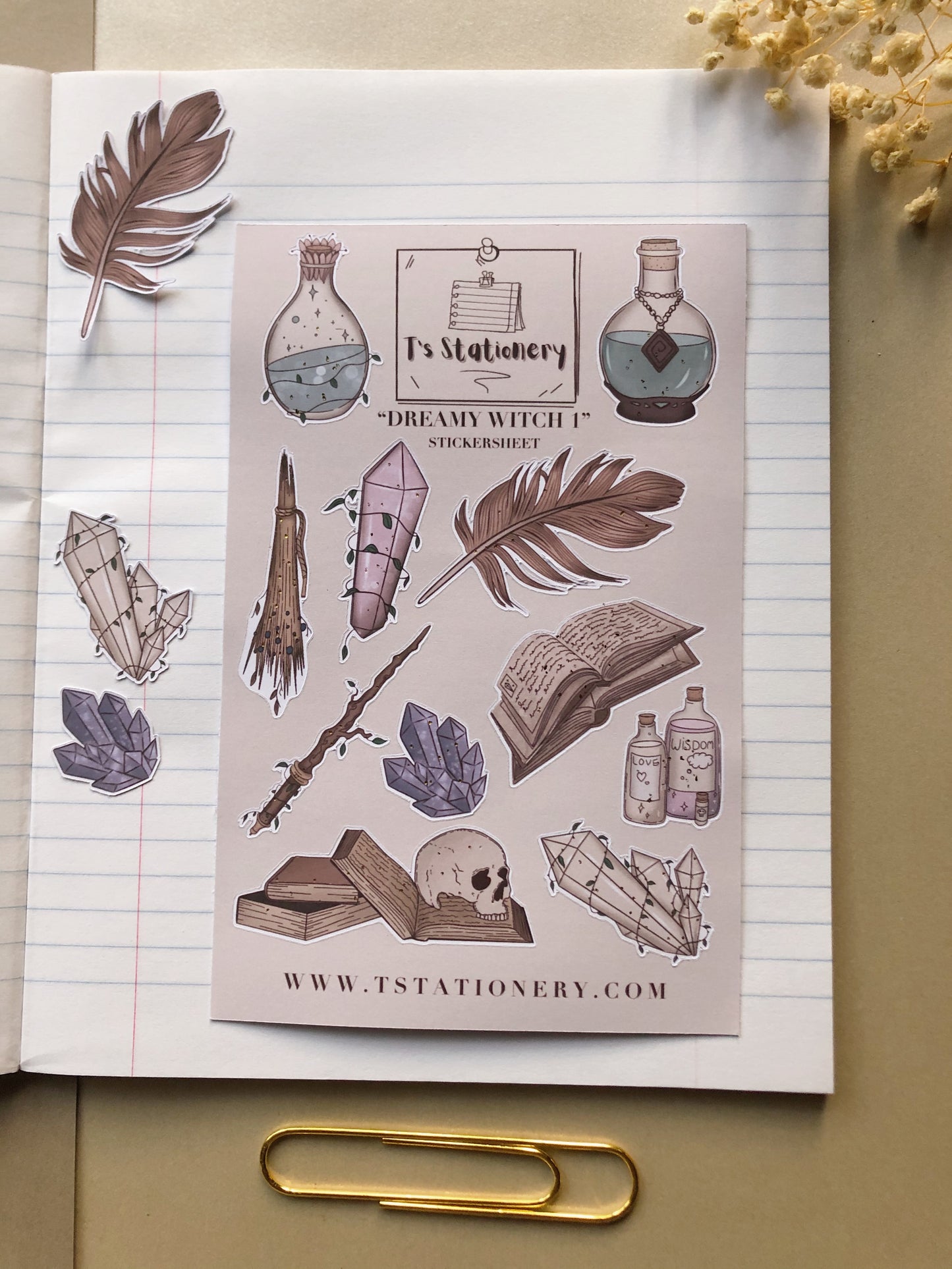 "Dreamy Witch Set Of 5"