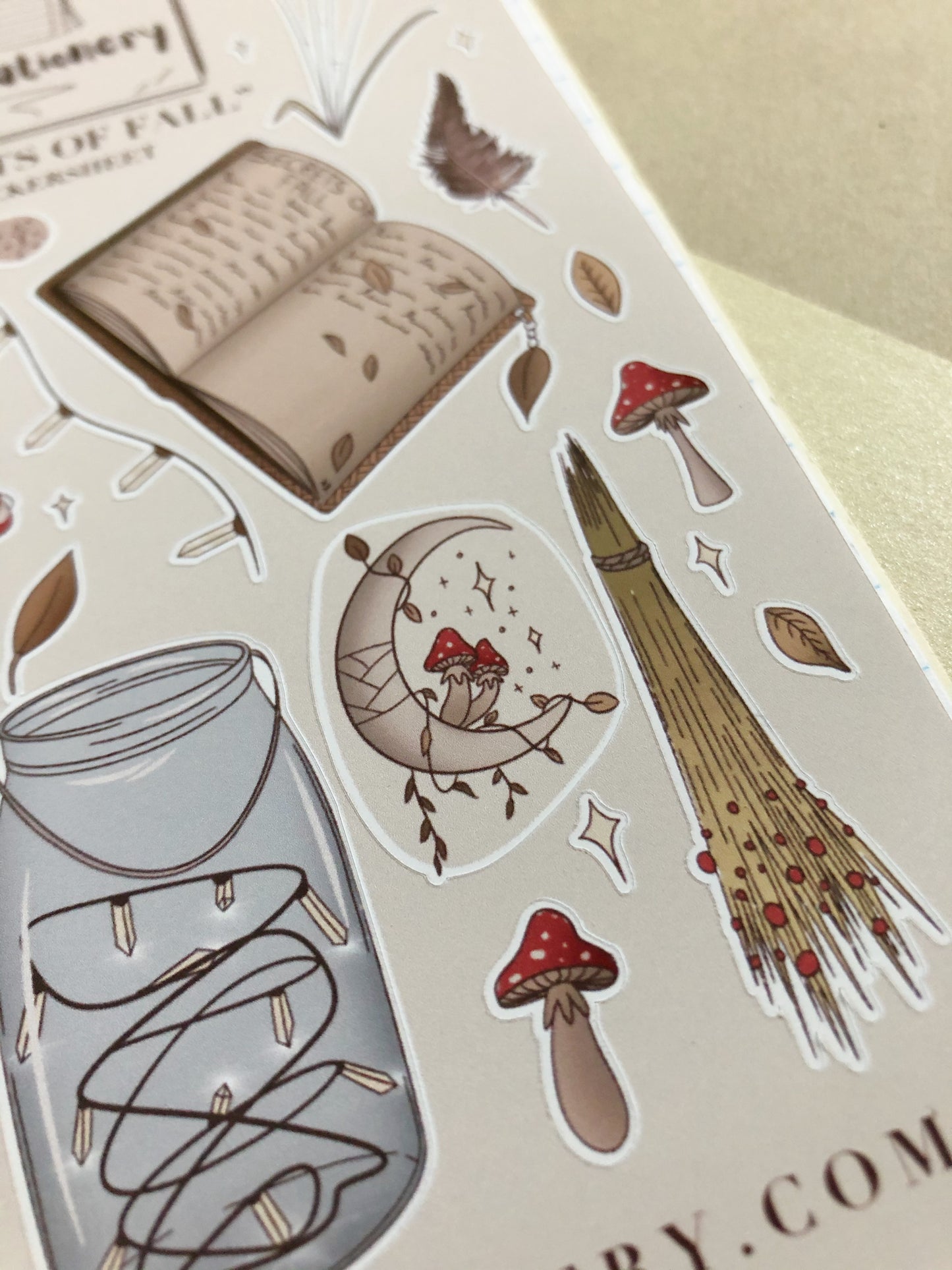 "Secrets Of Fall" Sticker Sheet