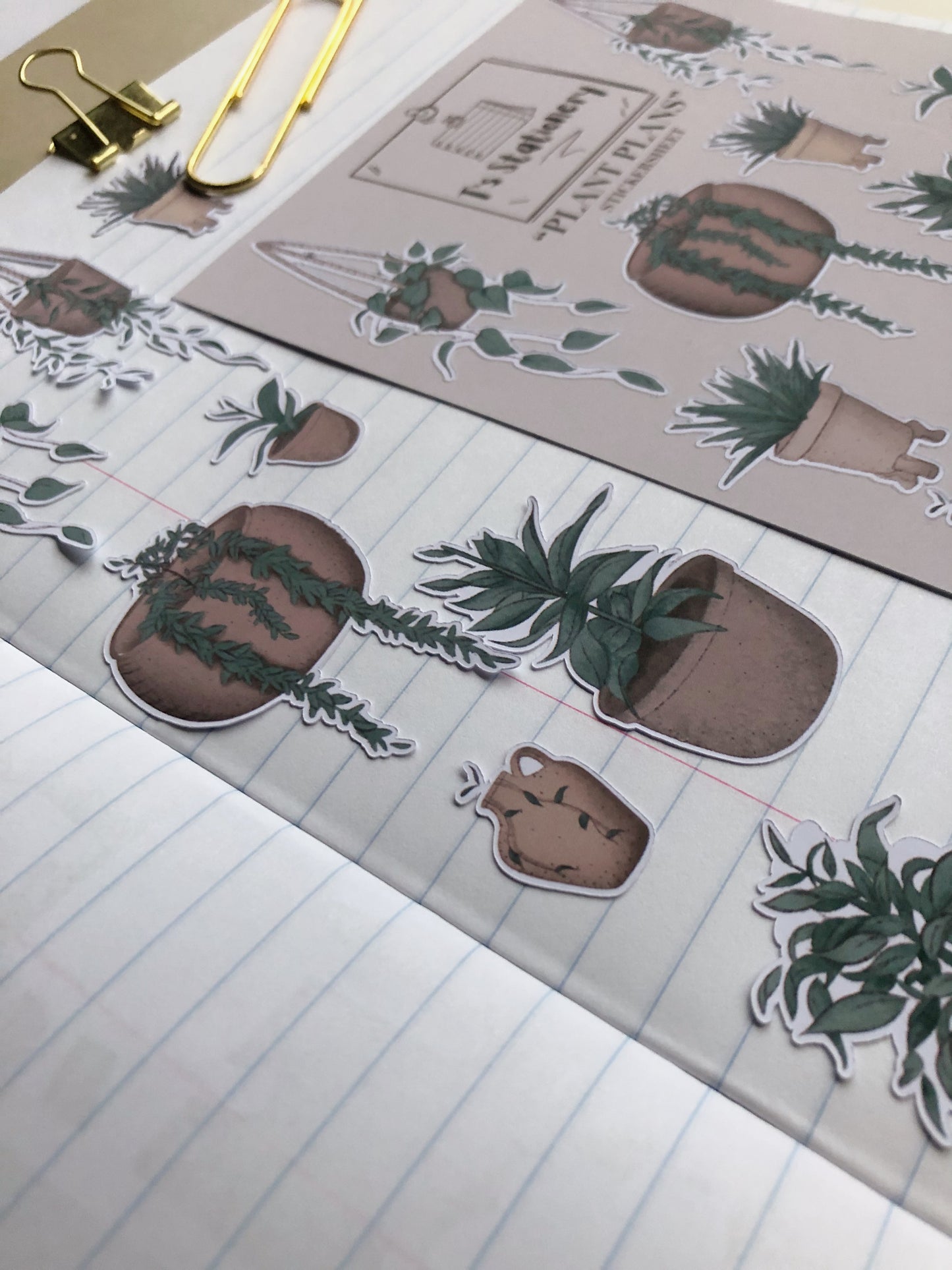 "Plant Plans" Sticker Sheet