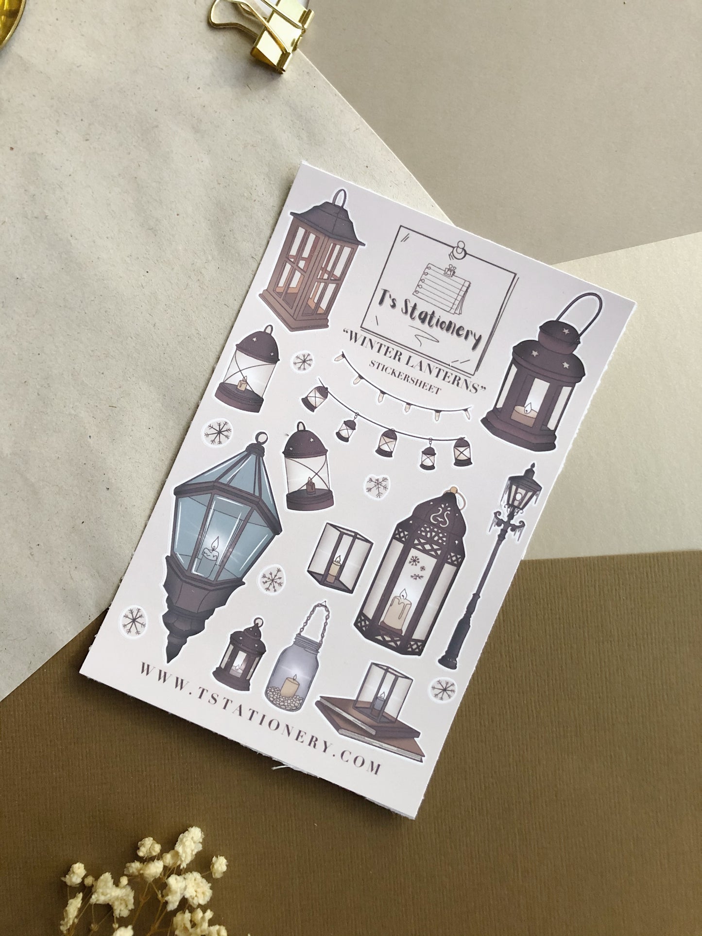 "Winter Lanterns"