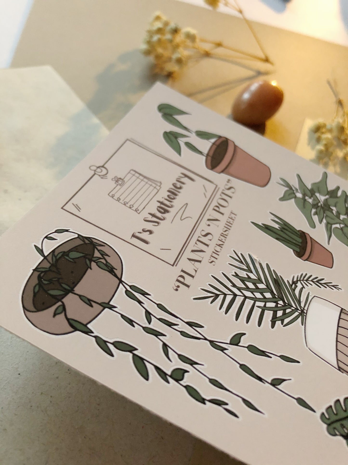 "Plant 'n Pots" - Sticker Sheet
