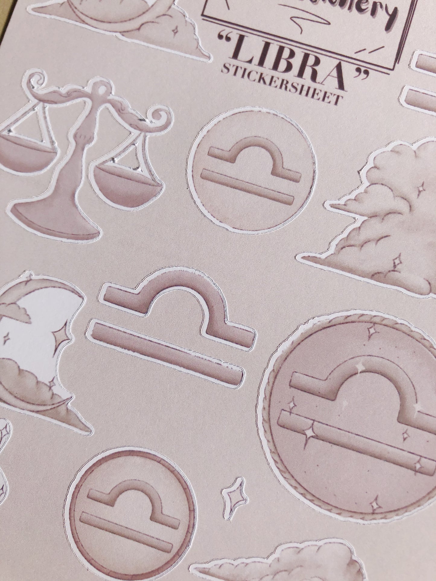 "Libra" Sticker Sheet