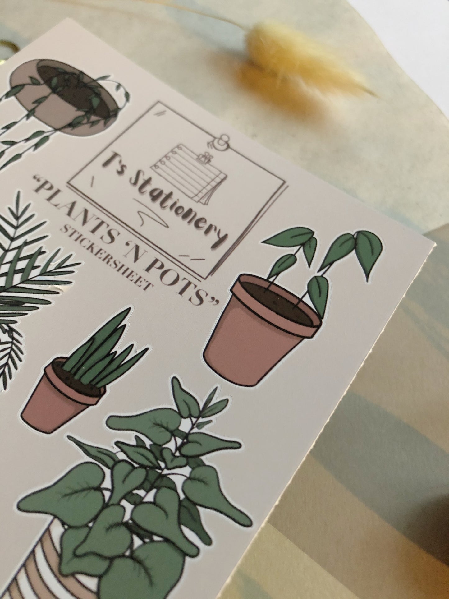 "Plant 'n Pots" - Sticker Sheet