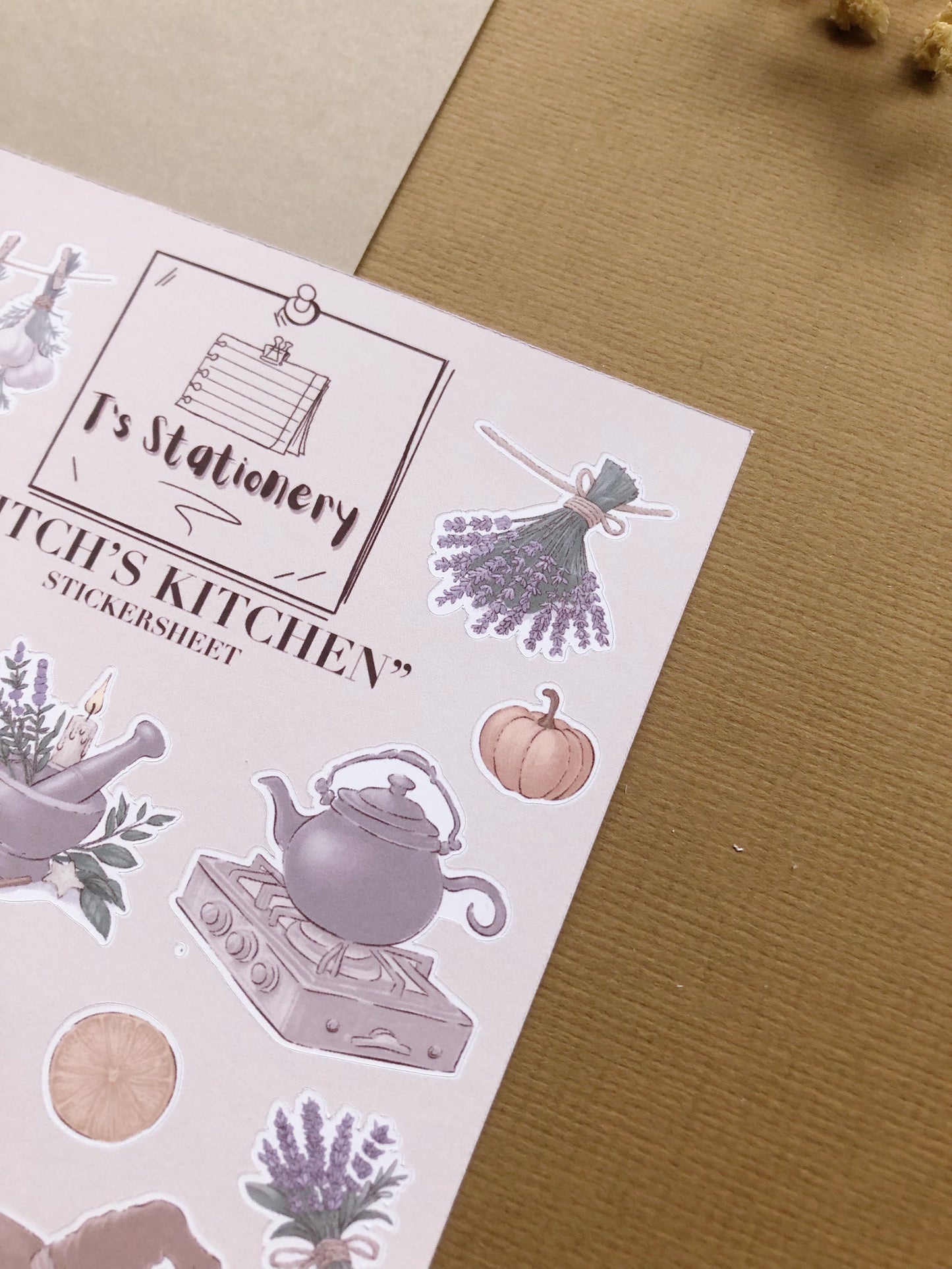 "Witchy Kitchen Sticker Sheet"