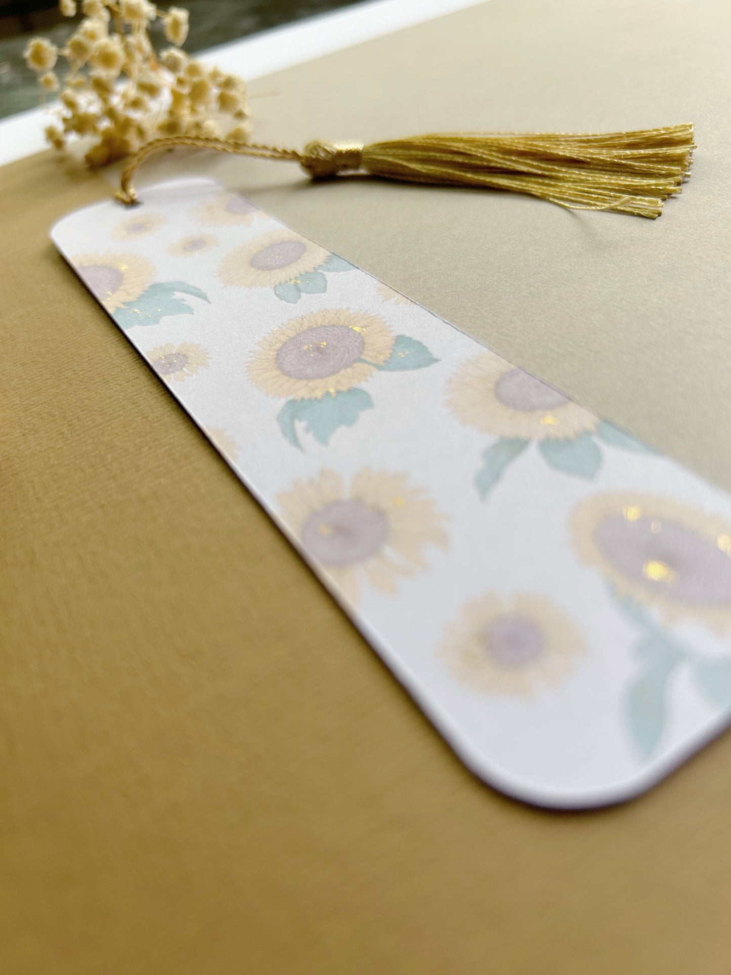 "Sunflower Bookmark"
