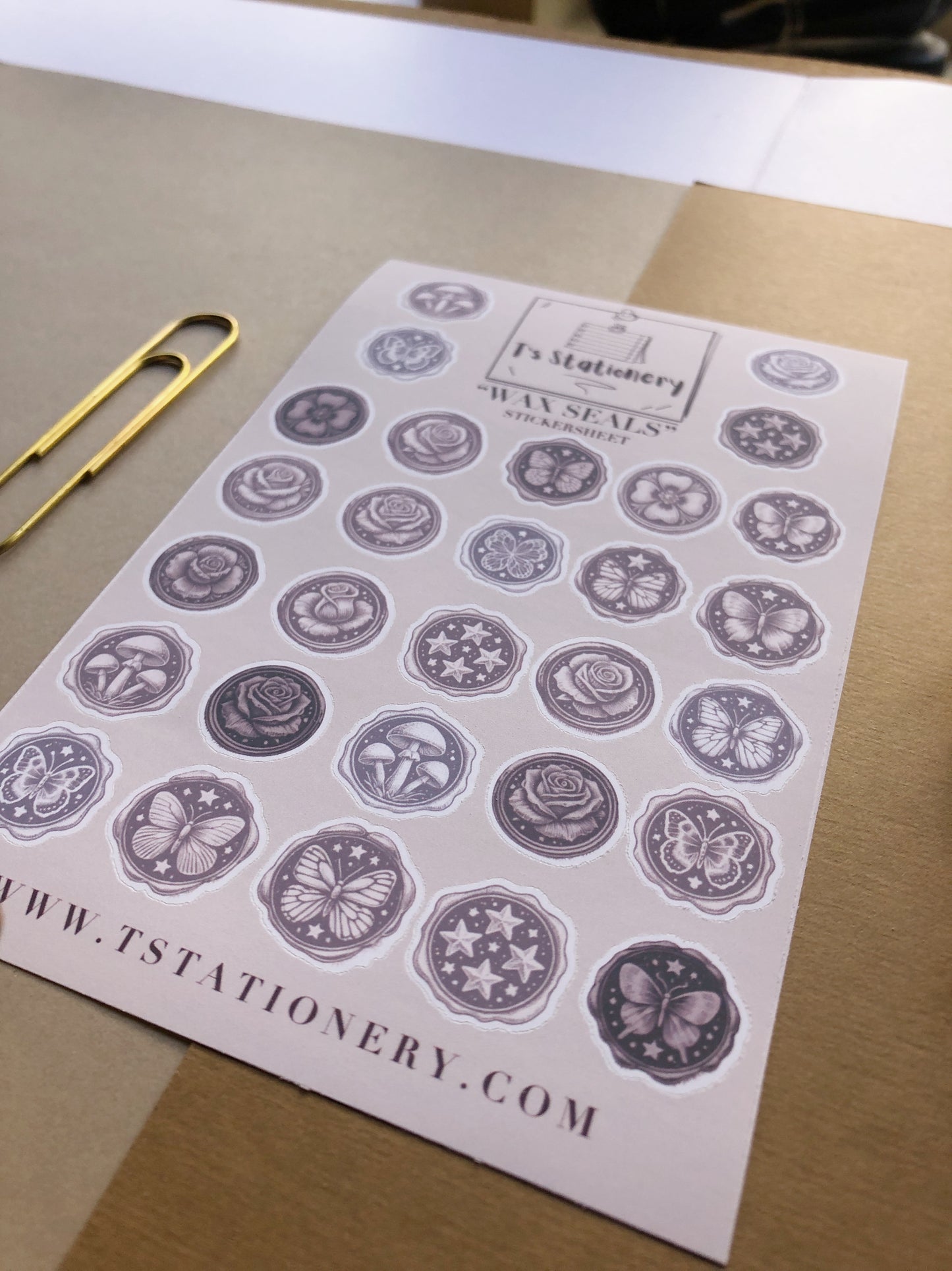 "Wax Seals" Sticker Sheet