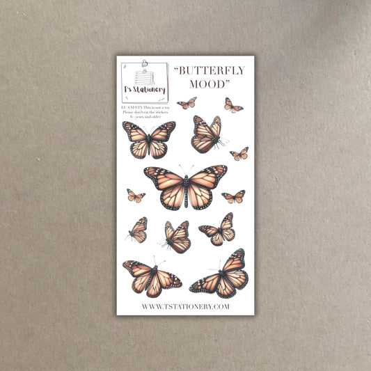 "Butterfly Mood" Sticker Sheet