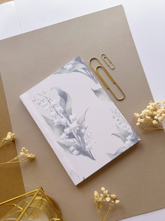 "Lady Of The Valley" Handmade DIN A6 Notebook