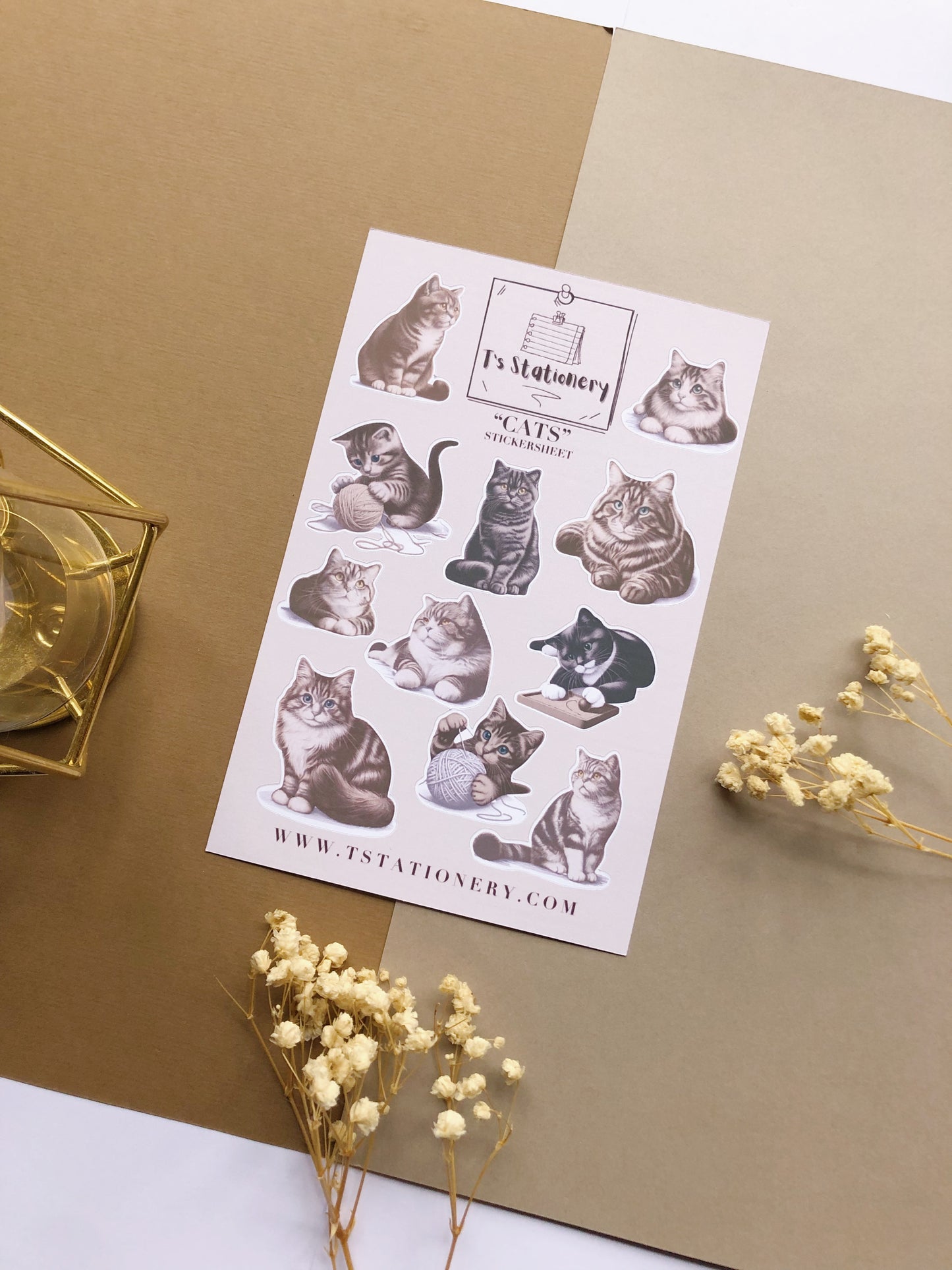 "Cats" Sticker Sheet